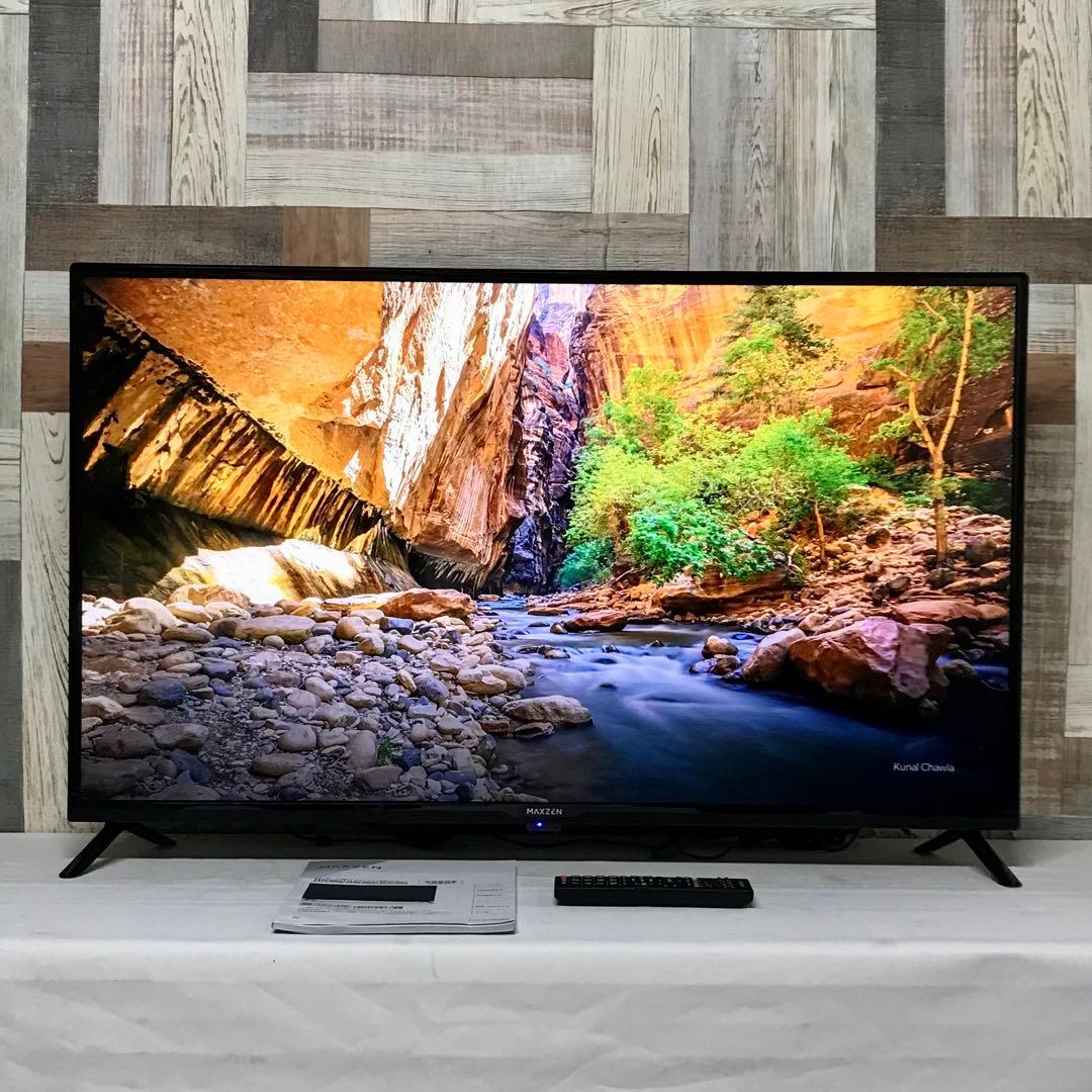 即日受渡❣️全国送料込マクスゼン43型液晶テレビゲームモード搭載