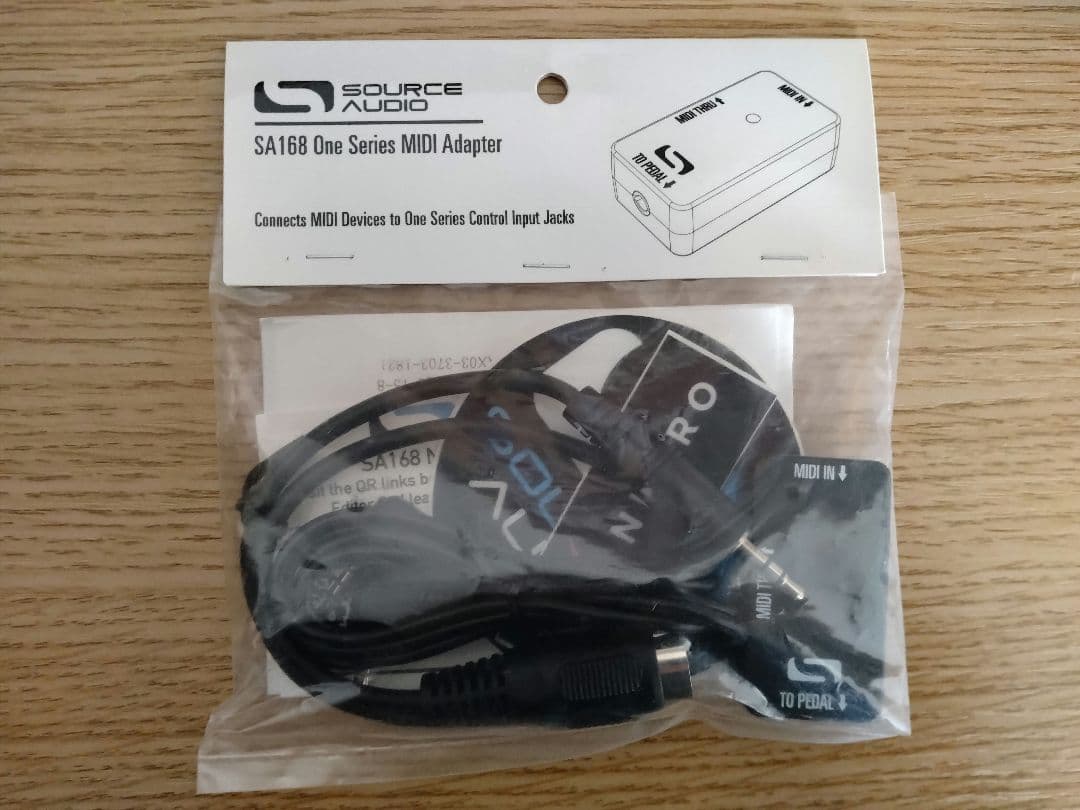 ギター SOURCE AUDIO SA168 MIDI Adapter Amazon | Source Audio SA168 MIDIアダプター。 | MIDIケーブル | 楽器