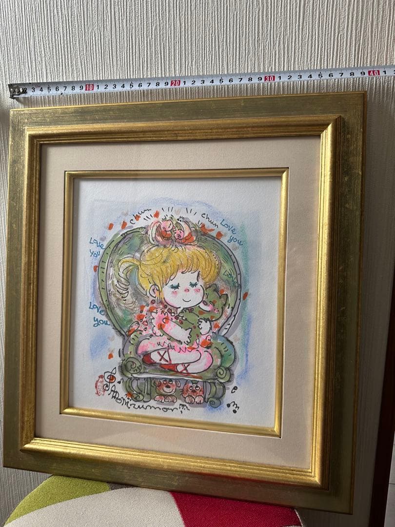 水森亜土　水彩画　原画