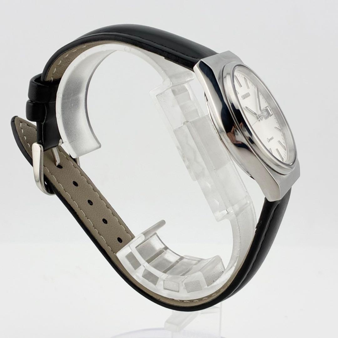 【電池交換済】SEIKO　CRONOS　腕時計　デイデイト　新品ベルト　クォーツ