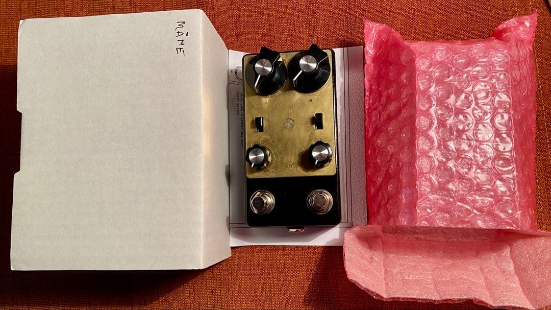 専用生産完了初期BLACK Fjord Fuzz MÅNE