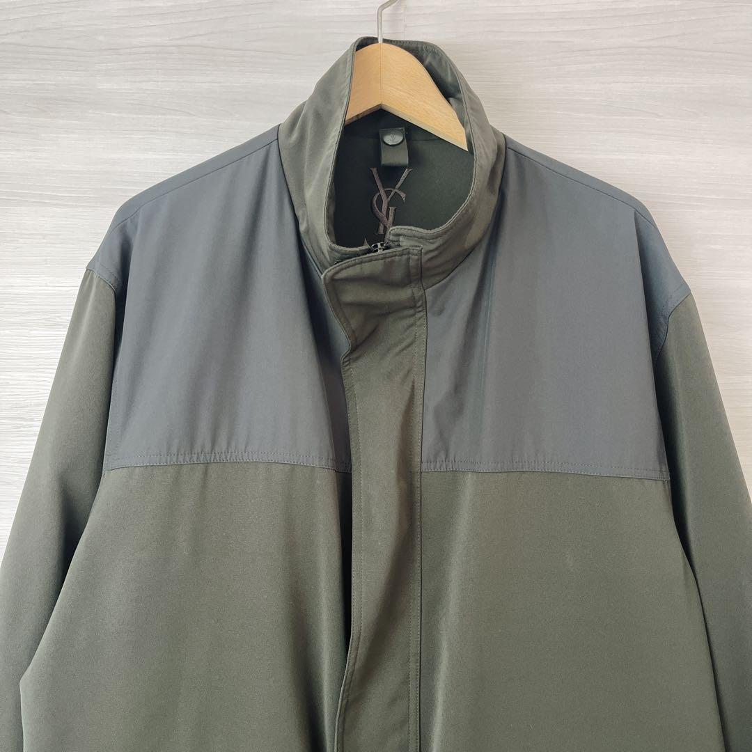 プ*で様 イヴサンローラン　ヴィンテージ　スタンドカラー　ジャケット　M メンズ