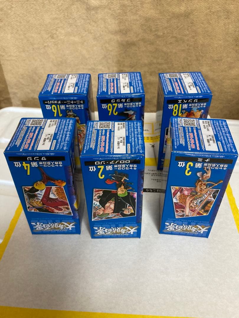 ワンピース　コレクタブル 大海賊百景　vol1 6種