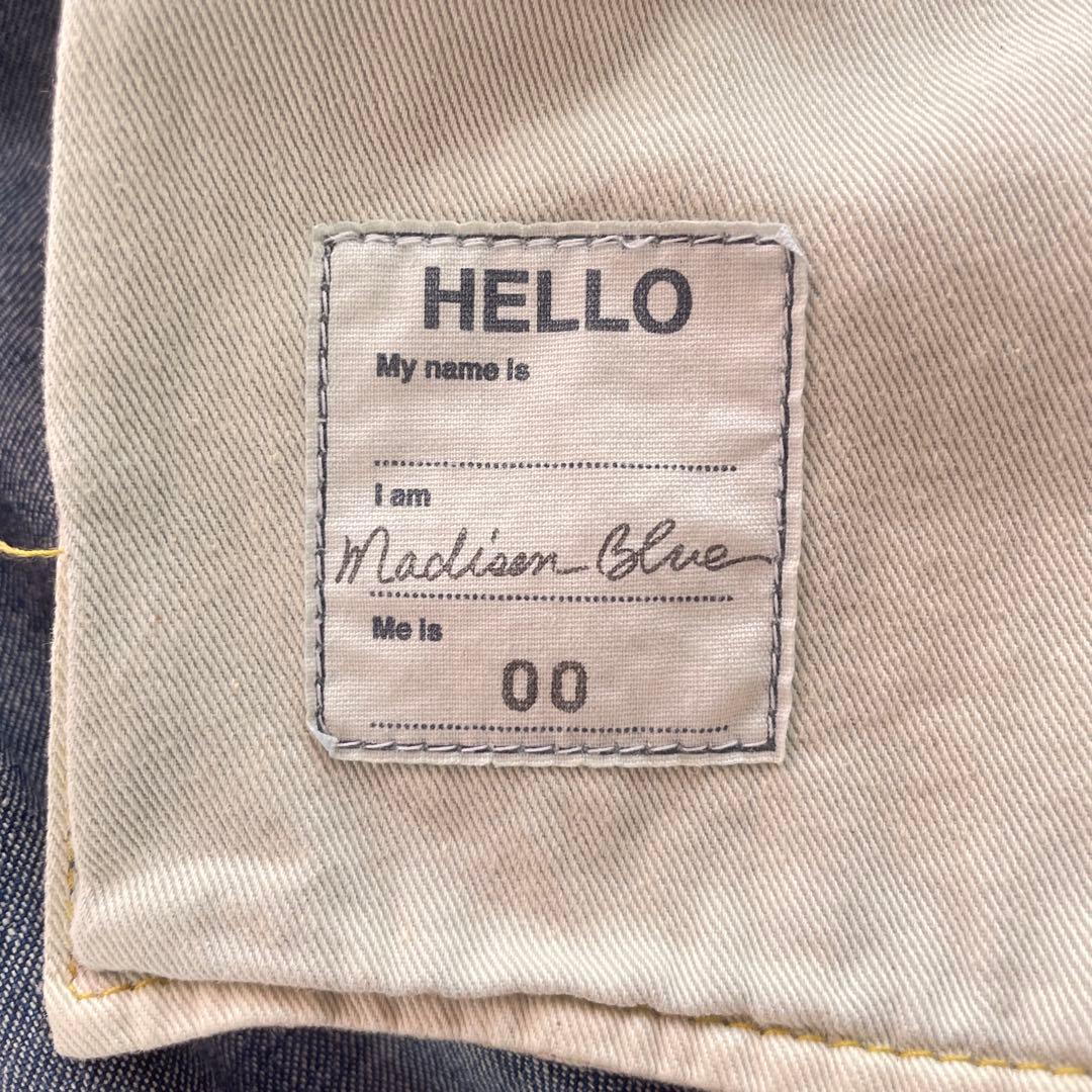 MADISONBLUE 5POCKET REMAKE A-LINE SK デニム