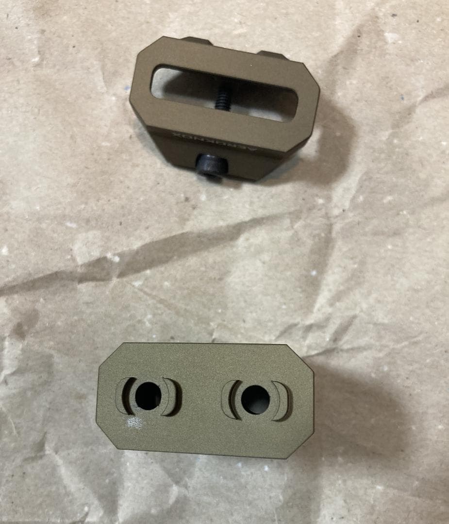 Aeroknox AX FOREGRIP ピカティニーアダプター レプリカセット