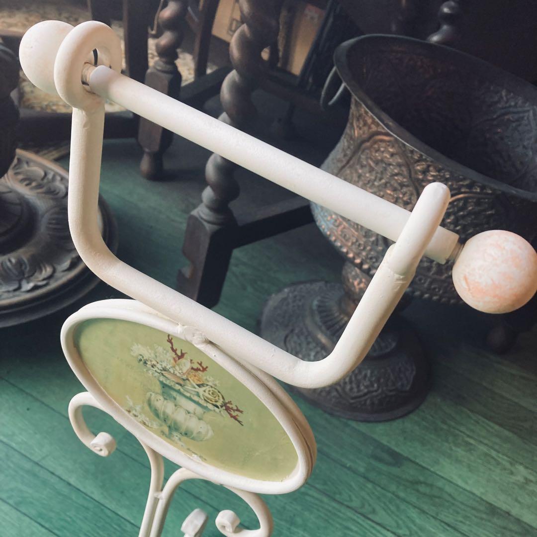 湯布院アンティーク ヨーロピアン アイアン トイレットペーパー