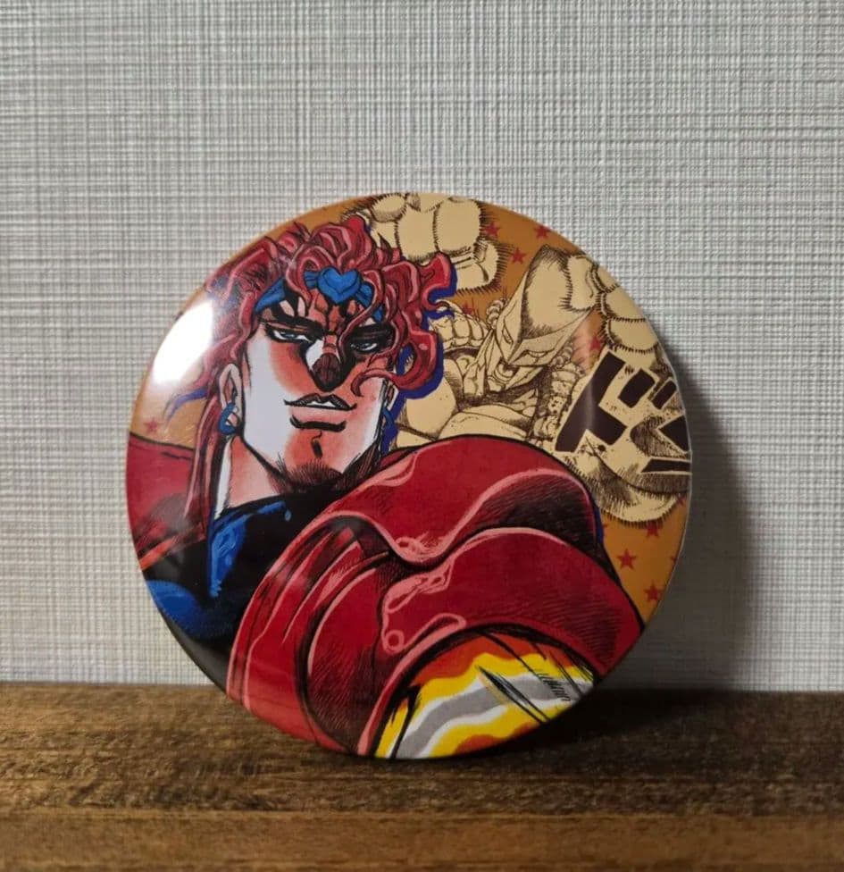 ジョジョの奇妙な冒険 ジャンプ展 創刊50周年記念 缶バッジ DIO ディオ