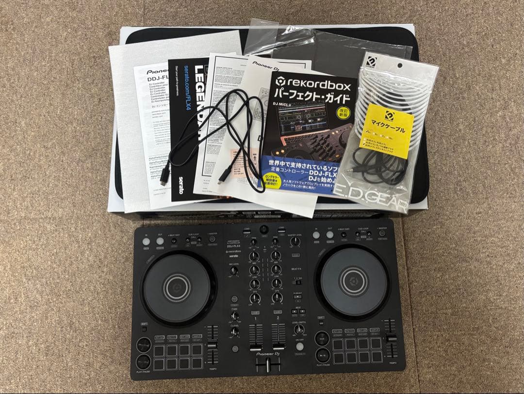 Pioneer DJ DDJ-FLX4 DJコントローラー　おまけ多数付き Pioneer DJ DDJ-FLX4 DJ Controller | zZounds