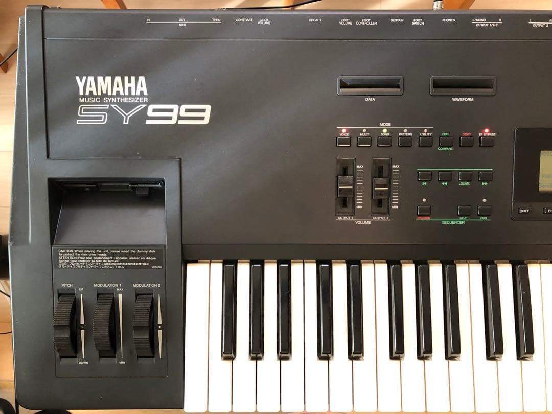 翌*ん様 YAMAHA SY99 シンセサイザー【一部難あり】 - メルカリ