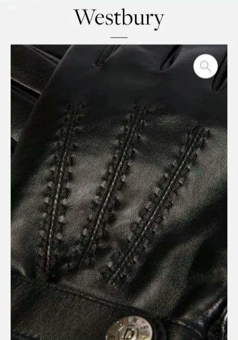 Dents Westbury タッチパネル対応 レザー手袋