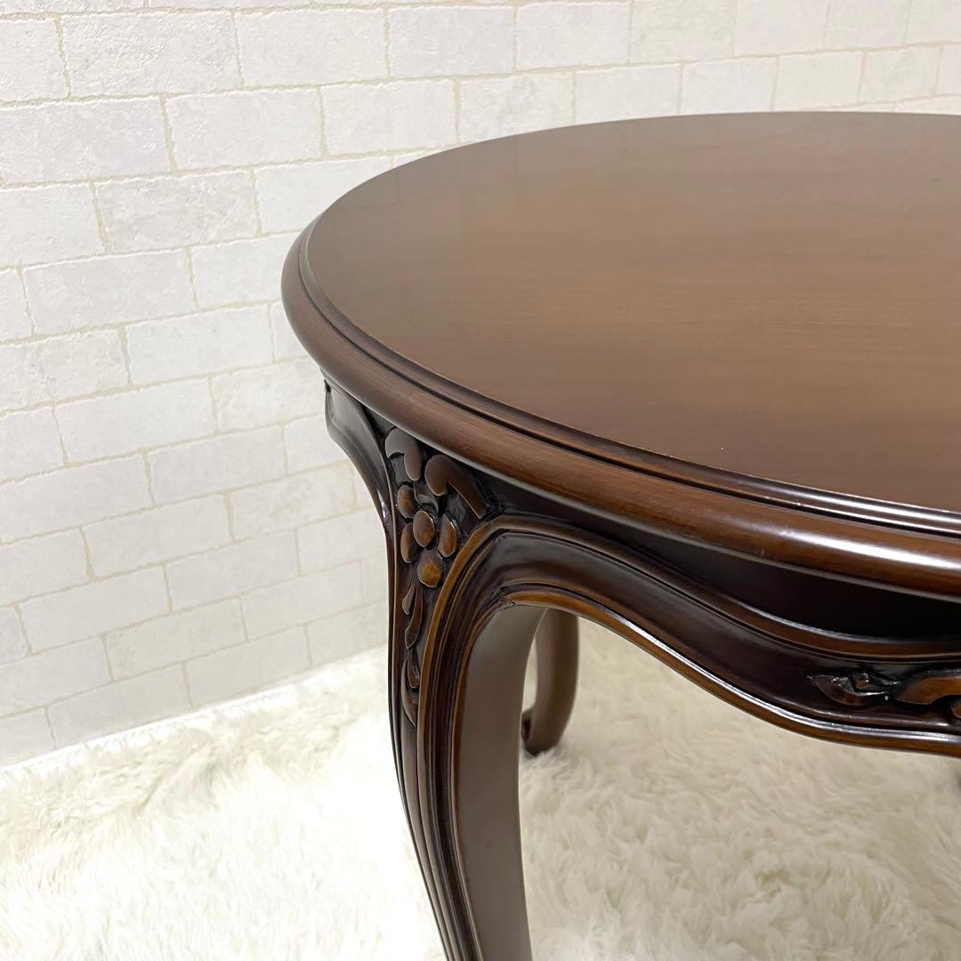 カリモク ドマーニシリーズ GMGH520○ / ルイ15世 丸型サイドテーブル