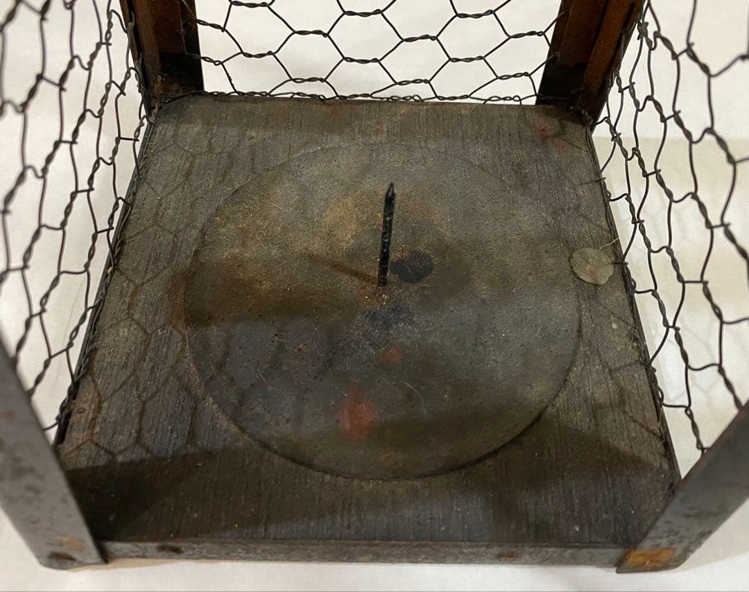 骨董　蔵行燈　灯火器