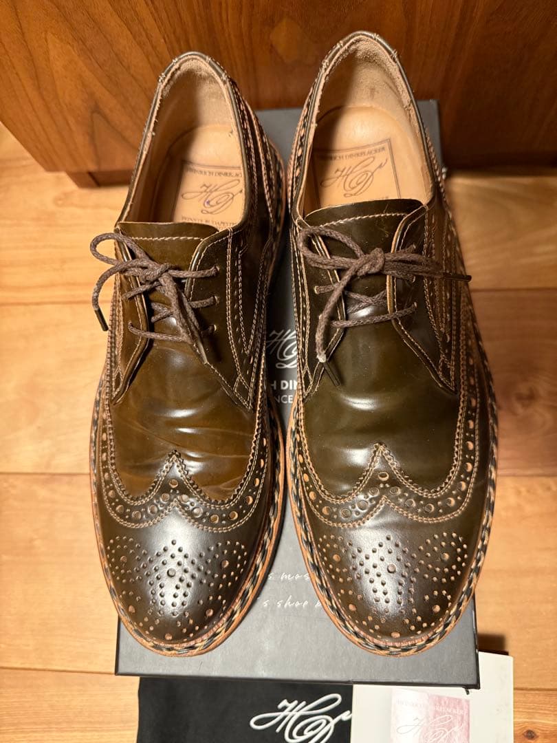 ハインリッヒディンケラッカー BUDA / ブダ　UK8 コードバン