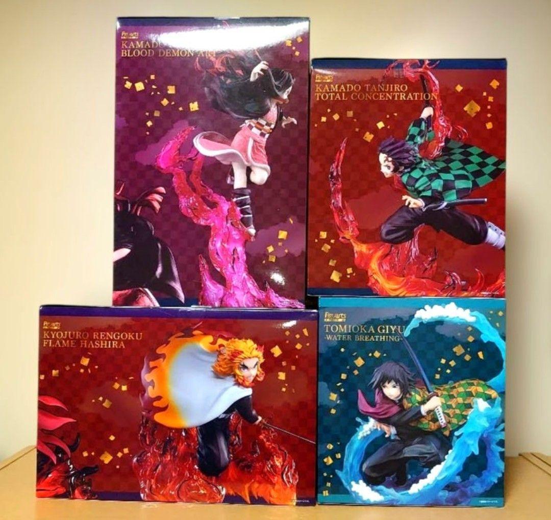 フィギュアーツZERO 竈門禰豆子 冨岡義勇 水の呼吸 竈門炭治郎 煉獄杏