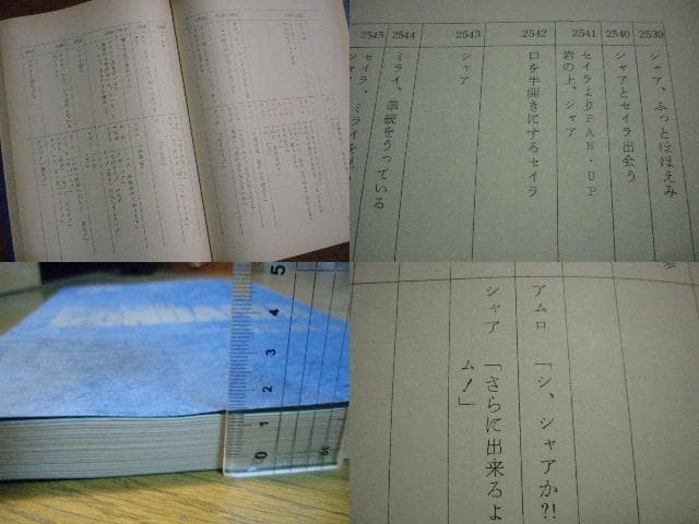 ■機動戦士 ガンダム Ⅱ 哀 戦士 映画録音台本■