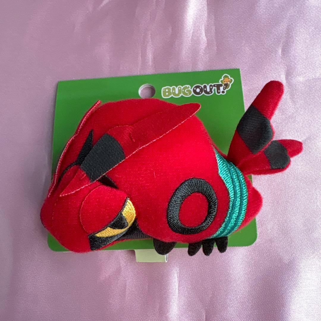ポケモン ぬいぐるみバッジ BUG OUT! フシデ ポケモンセンター限定