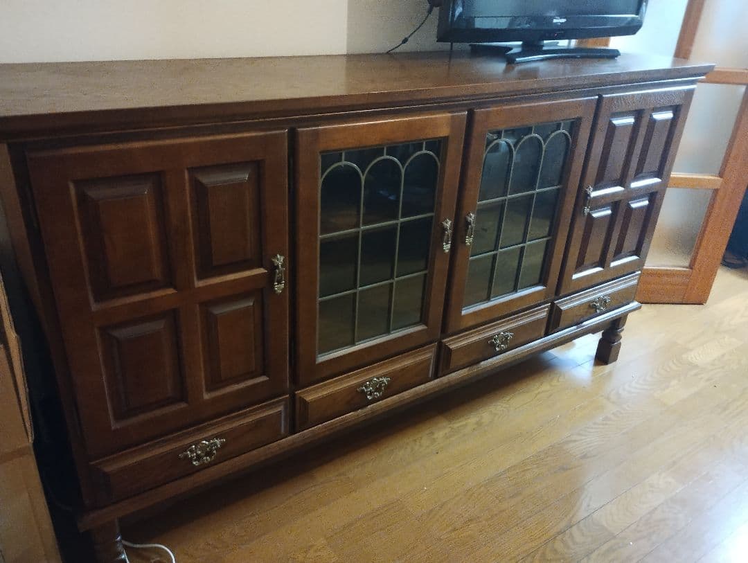 カリモク】コロニアル サイドボード チェスト ヴィンテージ