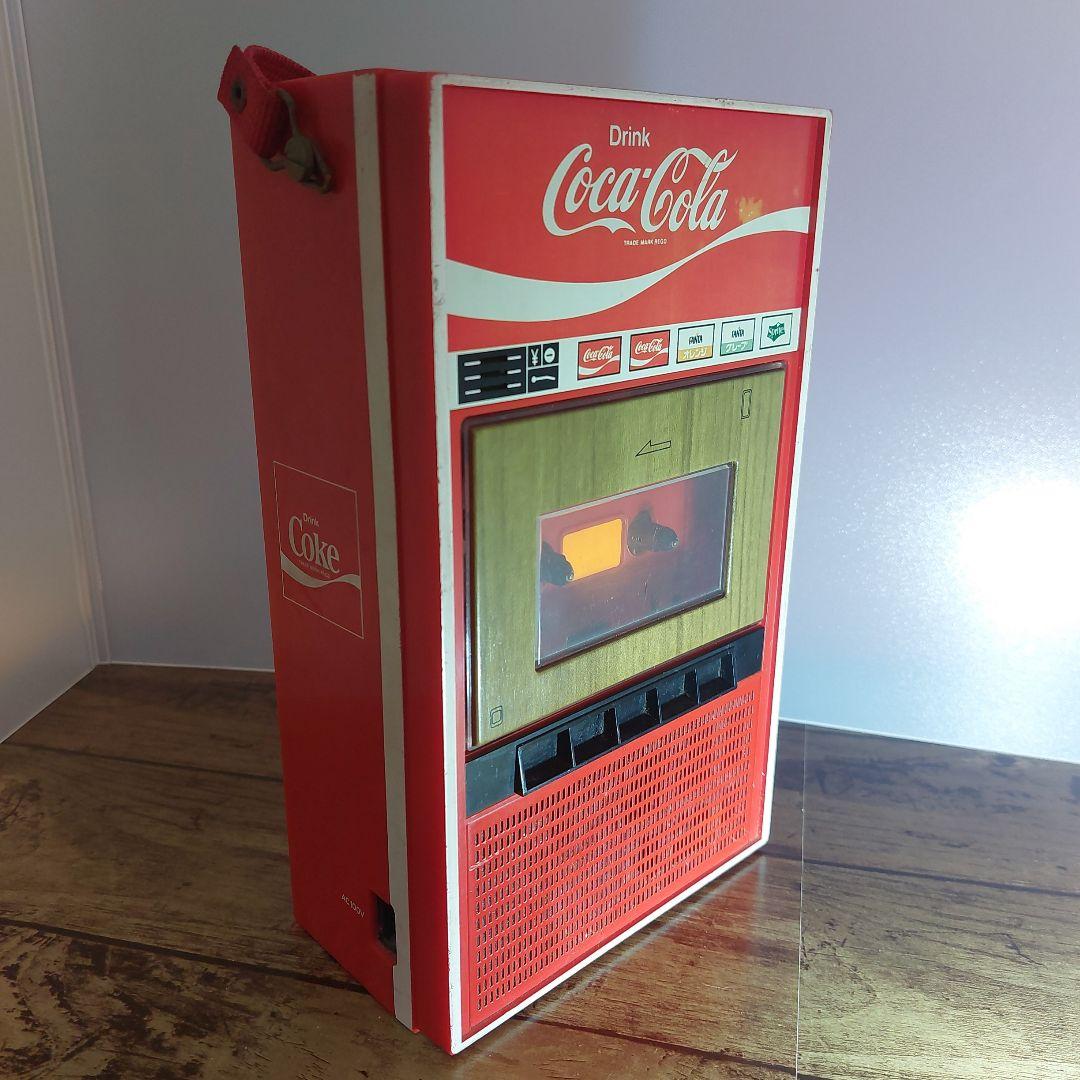 情熱の昭和レトロ コカ・コーラ自販機型カセットテーププレイヤー