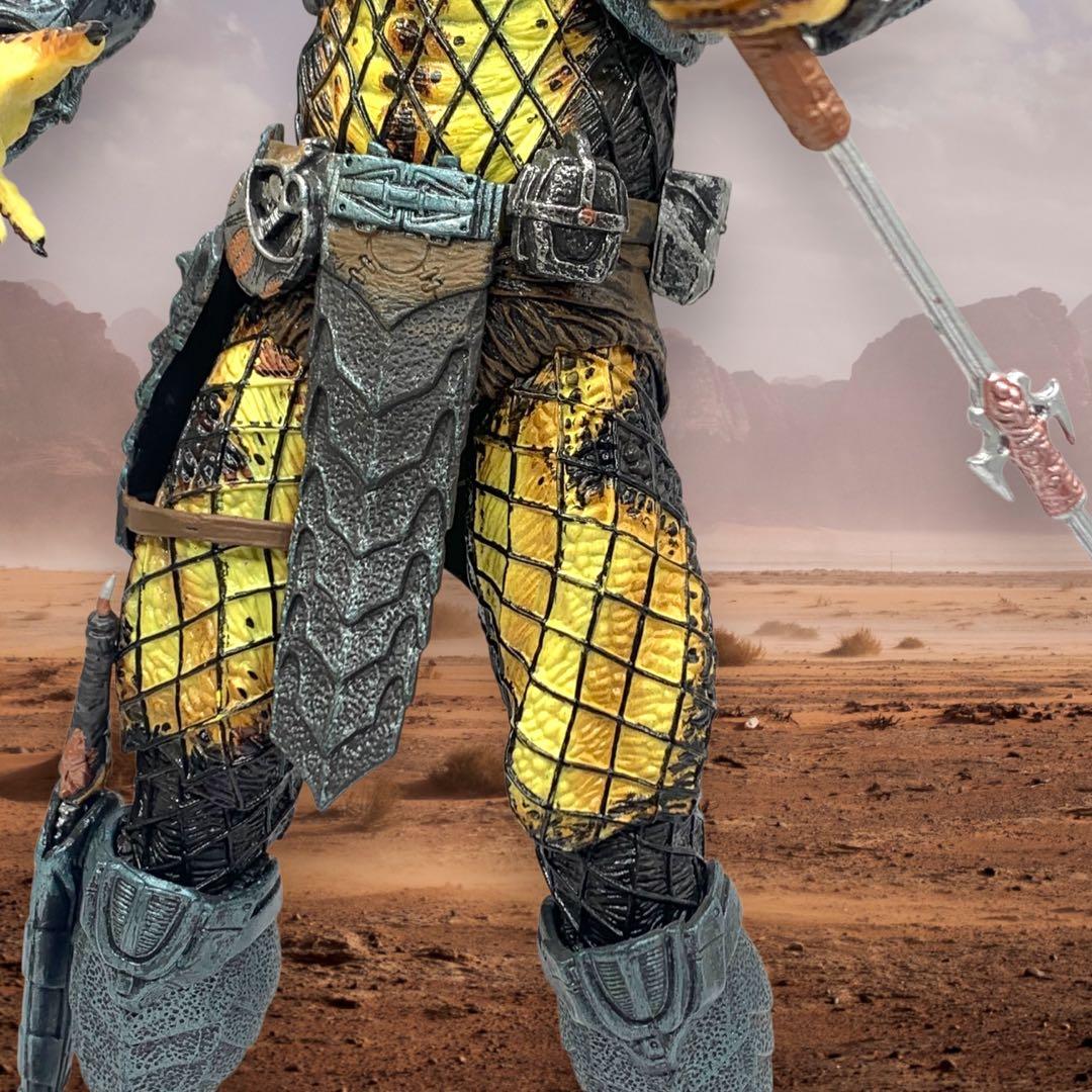 希少　プレデター フィギュア　エンシェント NECA ネカ　コレクター　武装