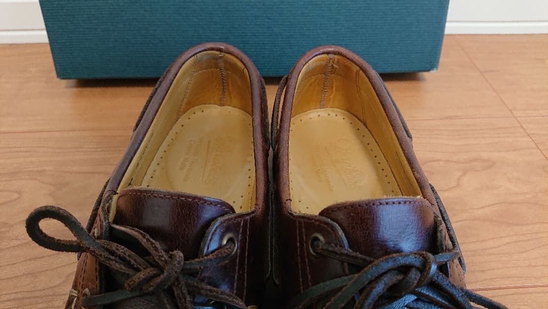 John Paraboot ブラウン デッキシューズ MALO 6.5