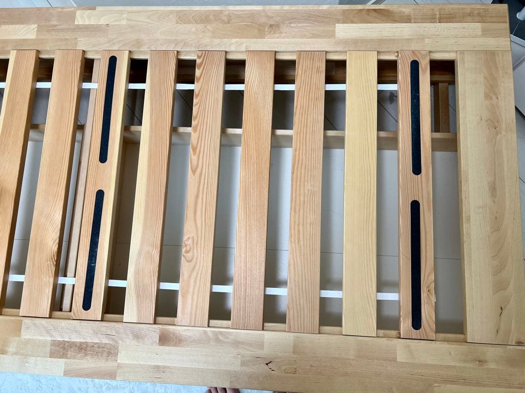 ★送料込★完成品IKEA MANDAL シングルベッド　収納付きマンダール