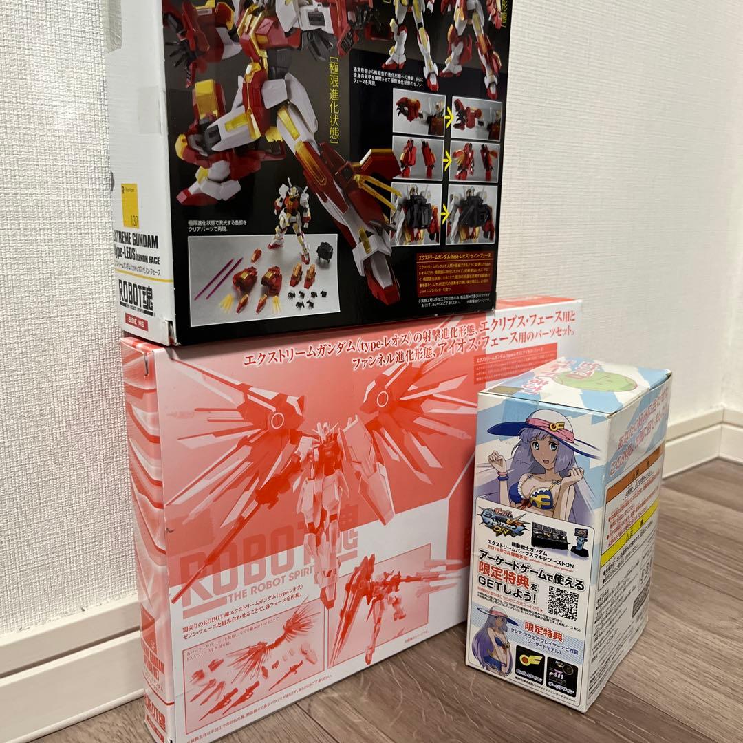 ROBOT魂 エクストリームガンダムu0026オプション おまけのセシア