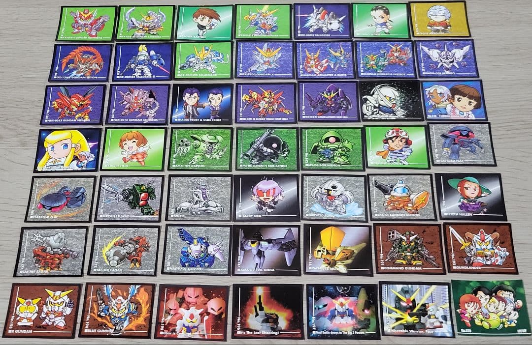 SDガンダム シールダスEX 約200枚 まとめ売り