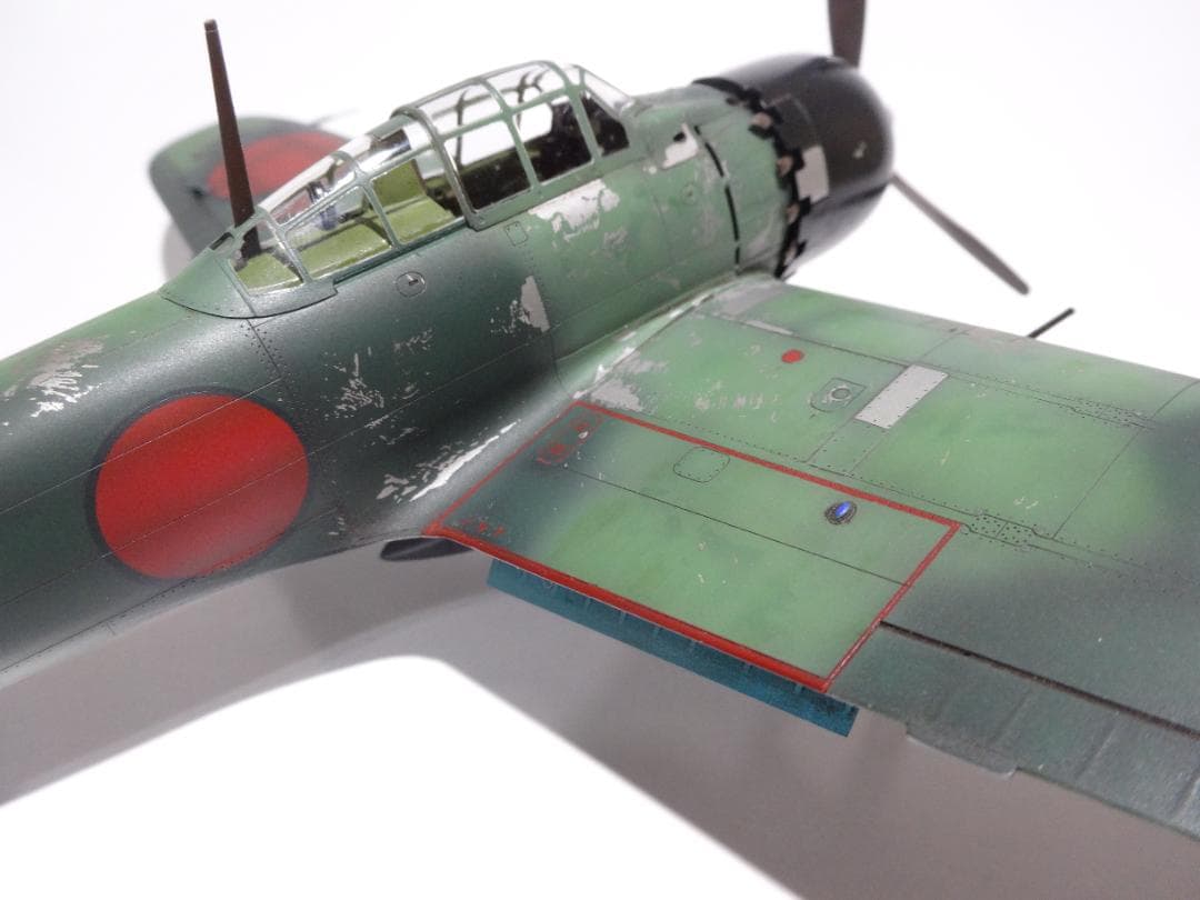 タミヤ1/48「零戦52型」完成品
