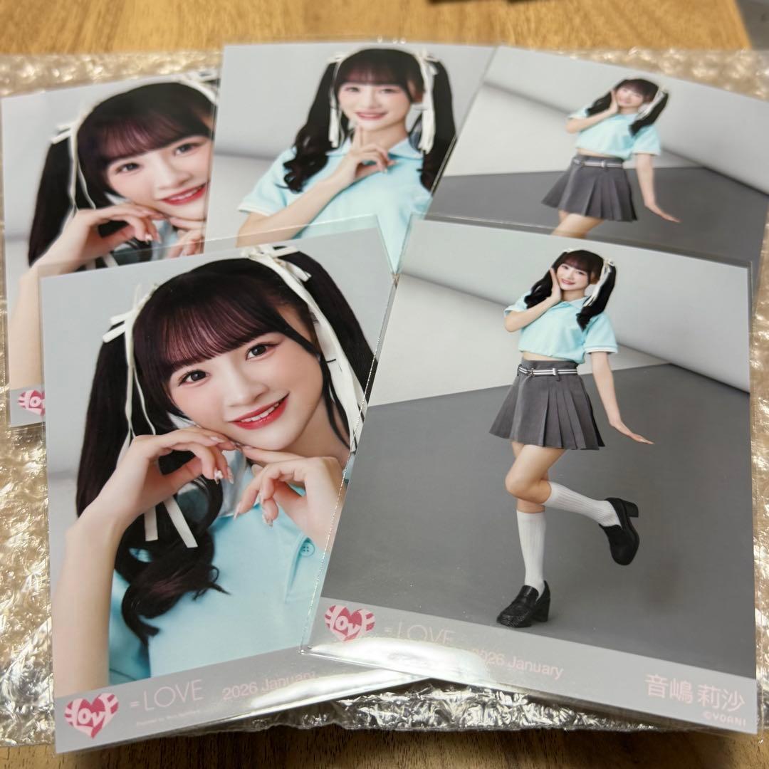 LOVE 音嶋莉沙 ポロシャツ 生写真 コンプ イコラブ - メルカリ