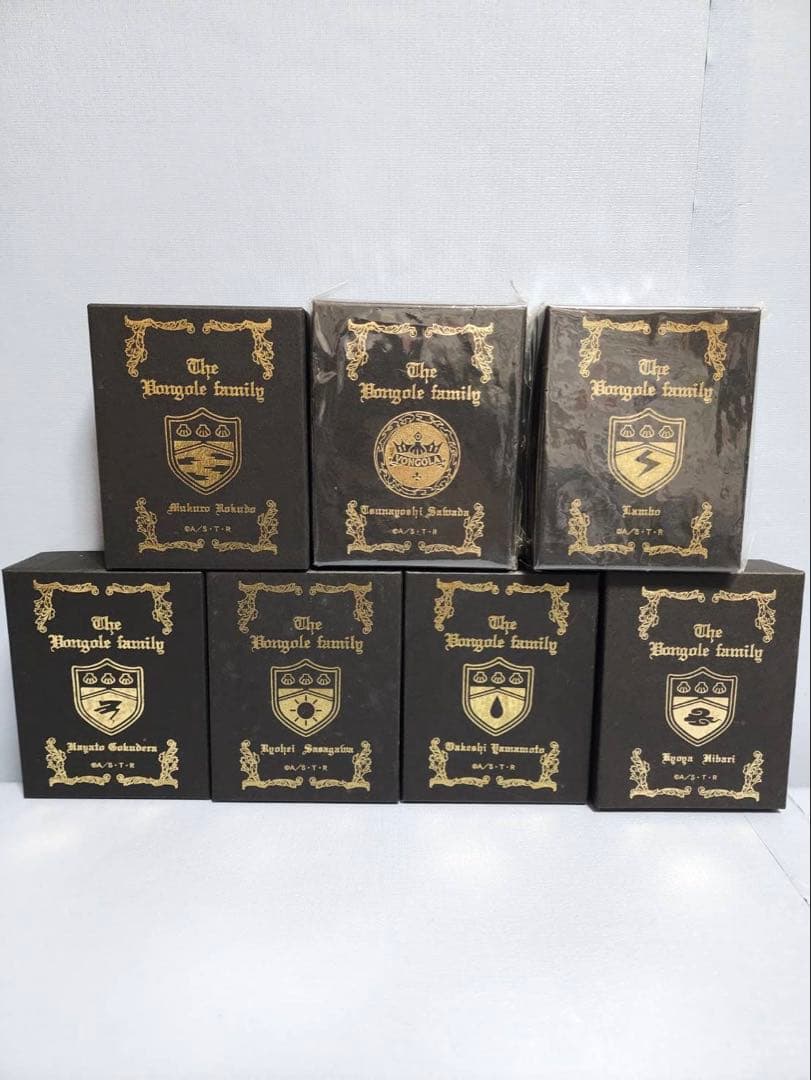 家庭教師ヒットマンREBORN ボンゴレリング 全種ボックス付き