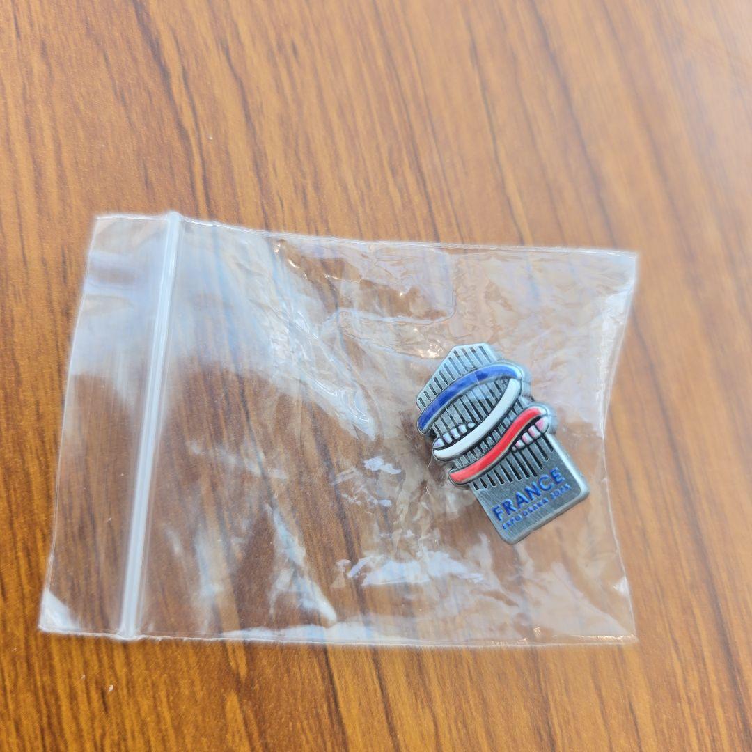 激レア非売品】関西万博 フランス館 スタッフ限定 ピンバッジピンズ