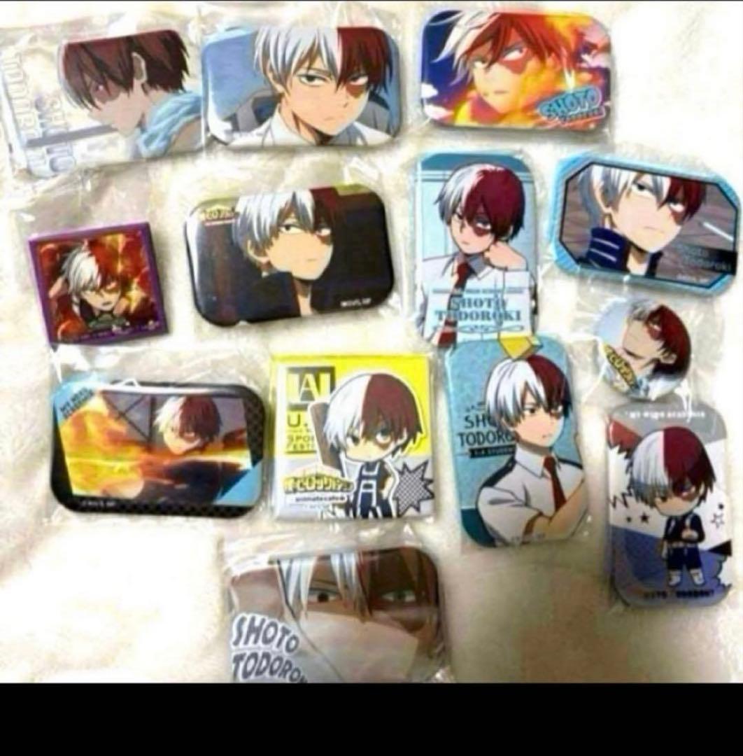 【まとめ売り】僕のヒーローアカデミア ヒロアカ 轟焦凍 缶バッジ ポストカード