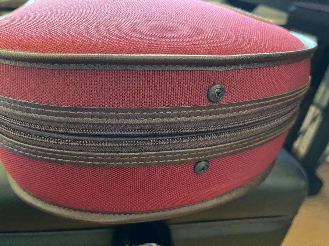 【美品⭐︎お値下げ中】東洋楽器 UL シェル R レッド 4/4用バイオリンケース