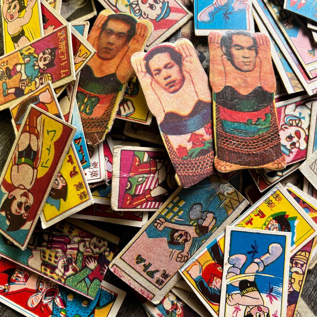 レア有り 昭和レトロ アンティーク メンコ めんこ 面子 角めんこ