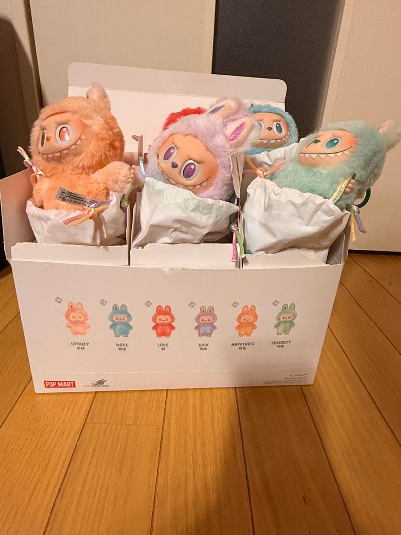 r*o様 POPMART 新品未使用 本物 ラブブビッグエナジー6体セット