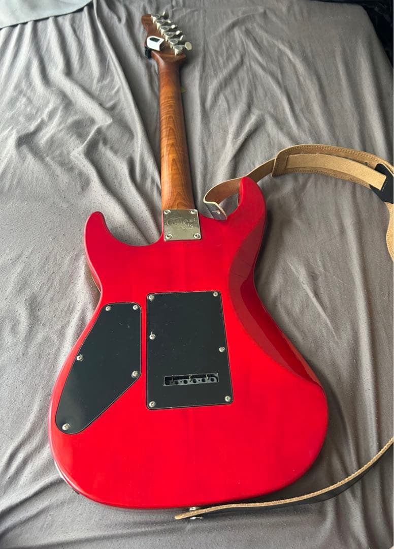 ギター Michael Kelly 1962 Flame Transparent Red