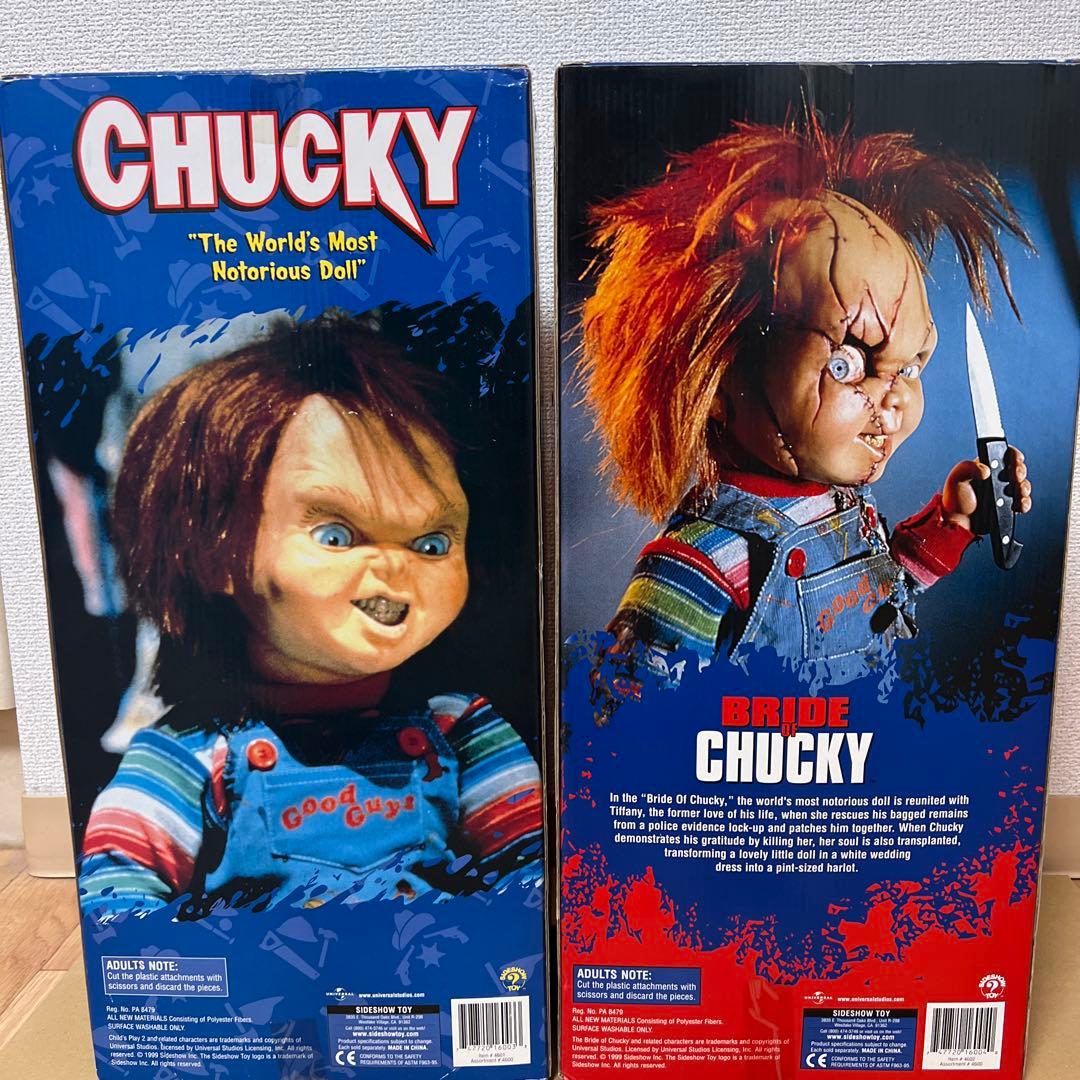 サイドショウ製チャイルドプレイ チャッキー フィギュア2体セット