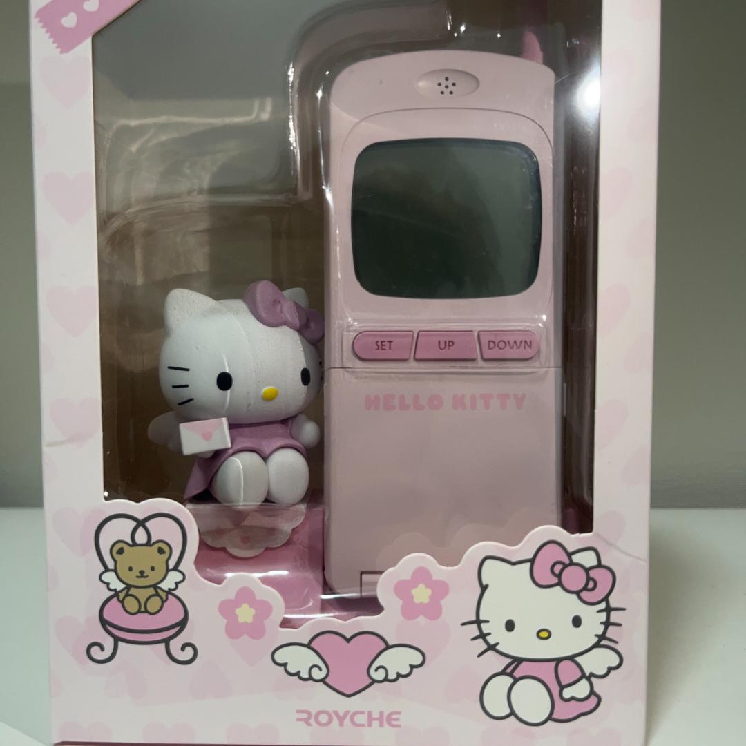 クロミ 置時計 ハローキティ卓上 時計 韓国限定 50周年 popup サンリオ