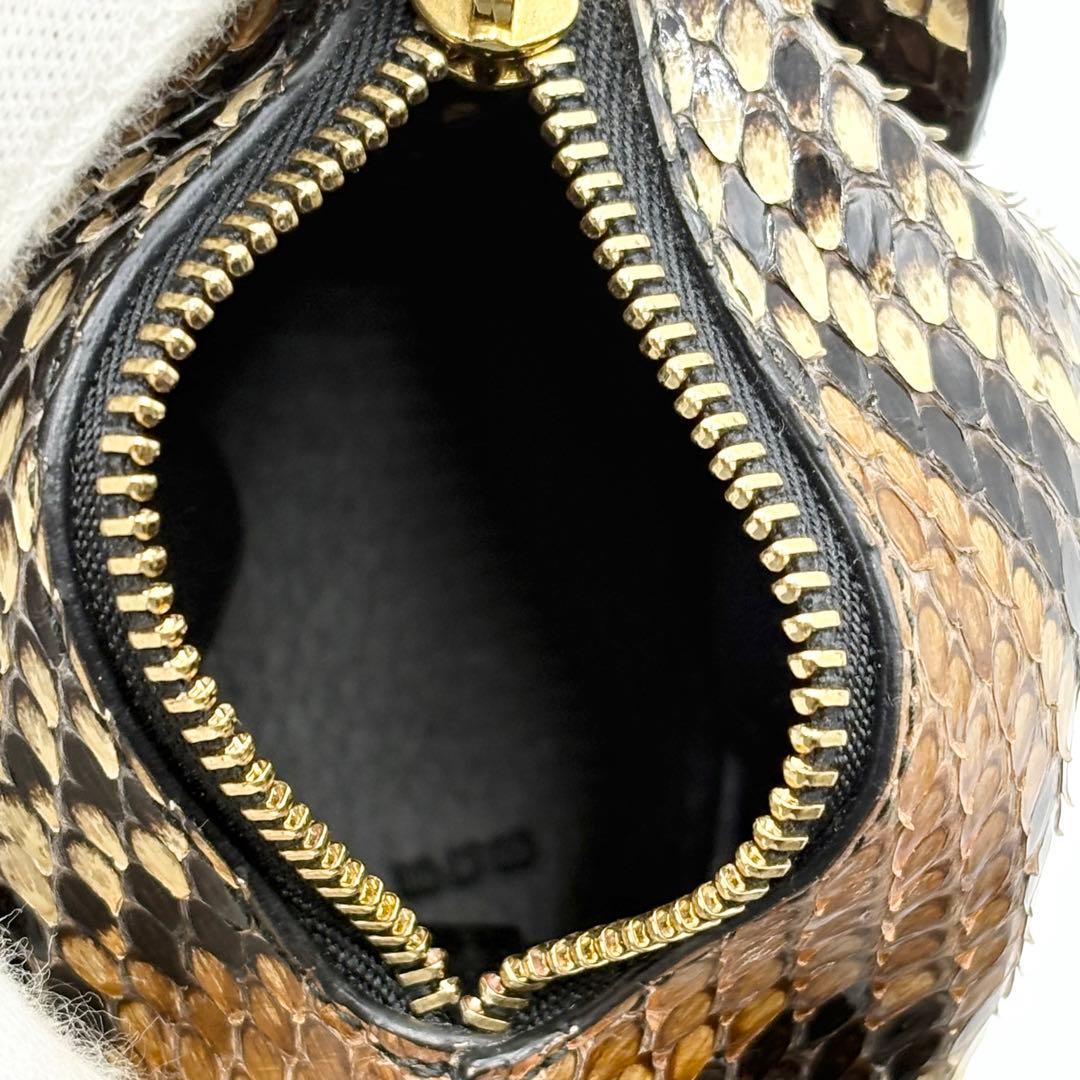 希少✨ロエベ ケース ミニ財布 エレファント ゾウ パイソン