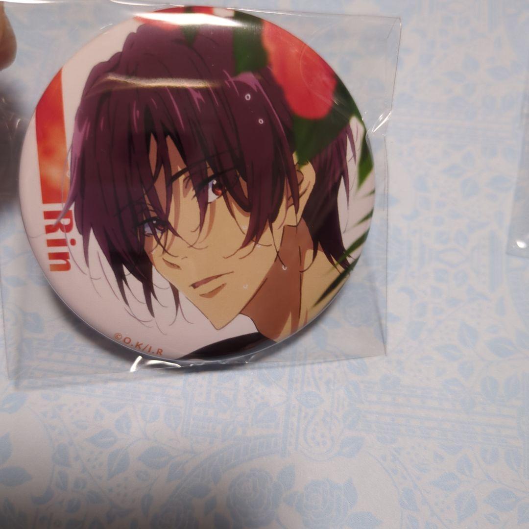 劇場版Free! RW夢 FS 缶バッジ 2個セット 松岡凛 - メルカリ