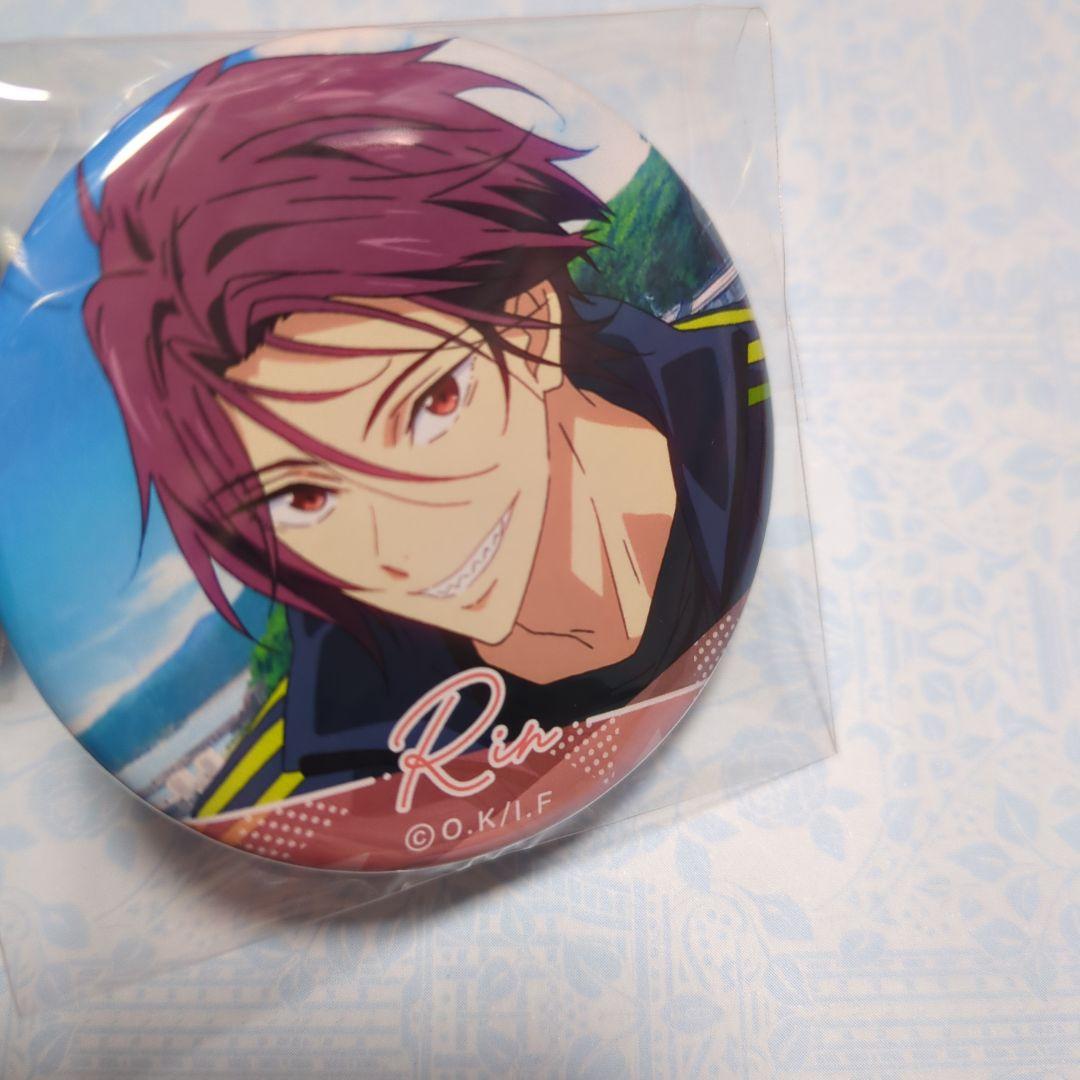 劇場版Free! RW夢 FS 缶バッジ 2個セット 松岡凛 - メルカリ