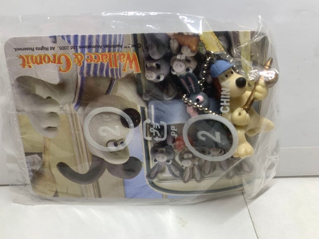 ウォレスとグルミット 彩色マスコット フィギュア 全5種類　他グッズ　まとめ販売