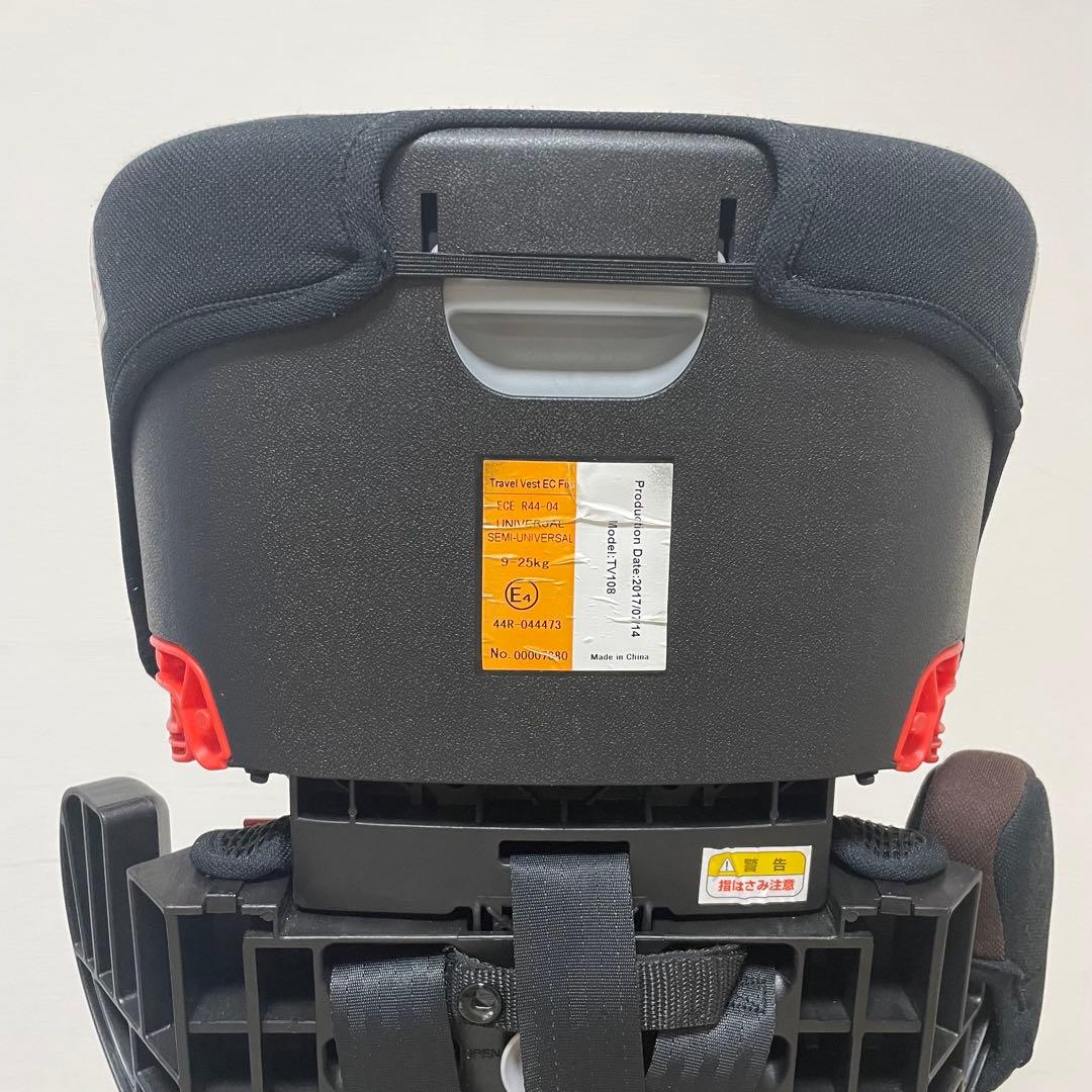 日本育児 トラベルベストEC FIX ISOFIX チャイルドシート　ブラウン