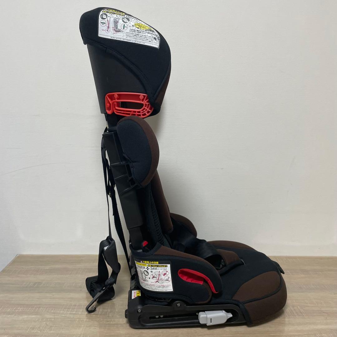 日本育児 トラベルベストEC FIX ISOFIX チャイルドシート　ブラウン