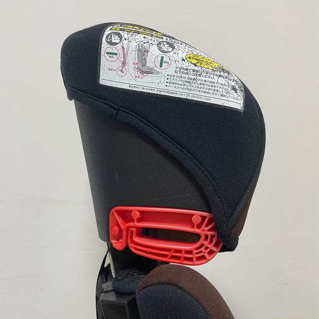 日本育児 トラベルベストEC FIX ISOFIX チャイルドシート　ブラウン