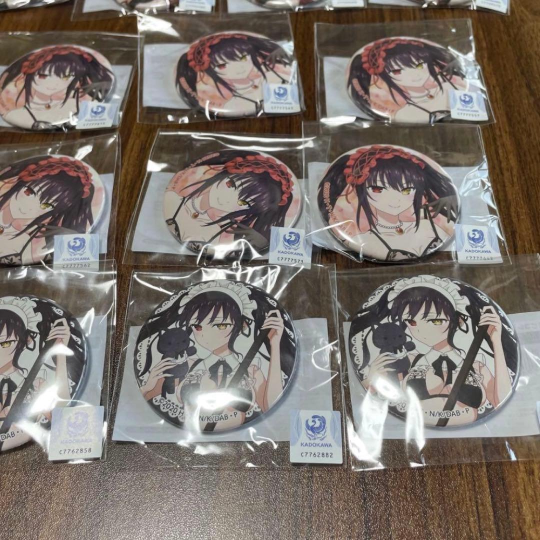 デート・ア・ライブ 時崎狂三 くじコレ 缶バッジ 17点セット