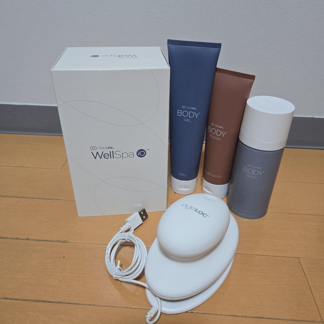 Nuskin WellSpa ボディケアデバイスセット 工場 ageLOC WellSpa Body Set ageLOC WellSpa iO ボディジェルセット