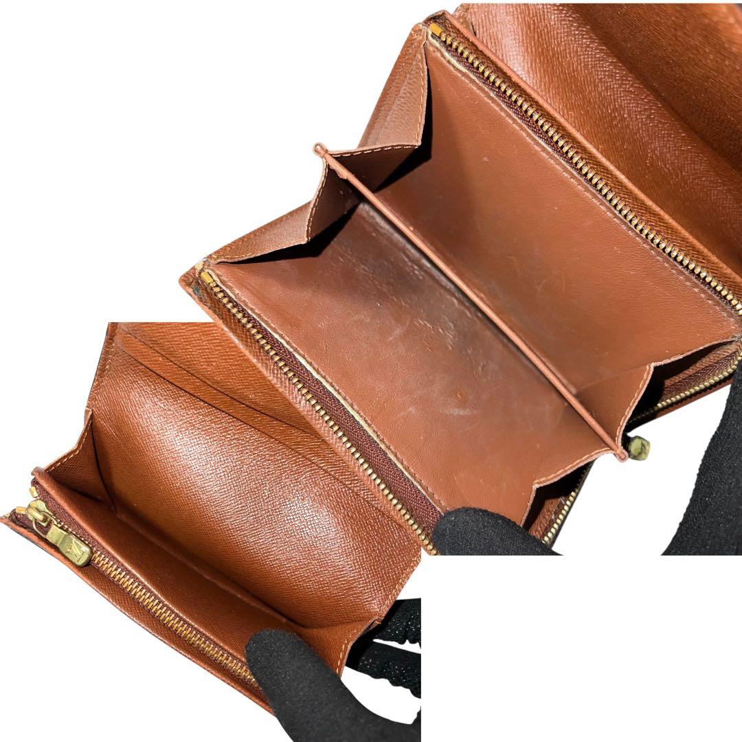 ルイヴィトン✨ 折り財布 ポルトモネビエ トレゾール モノグラム