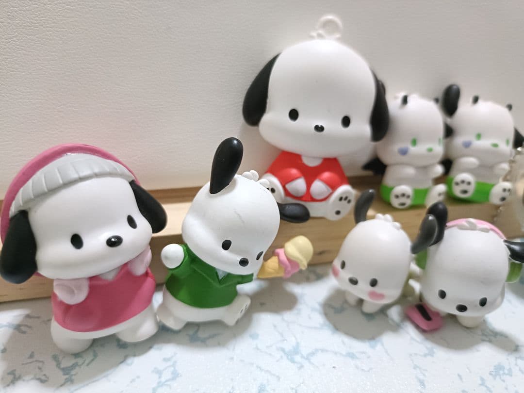 ポチャッコ まとめ売り フィギュア サンリオ sanrio キーホルダー 鏡