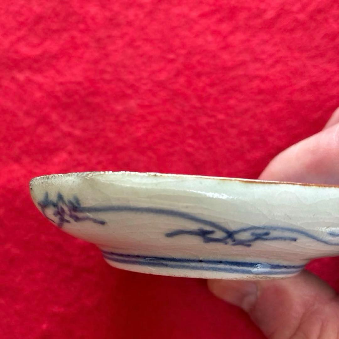 古伊万里　型摺　豆皿　小皿　江戸時代　②
